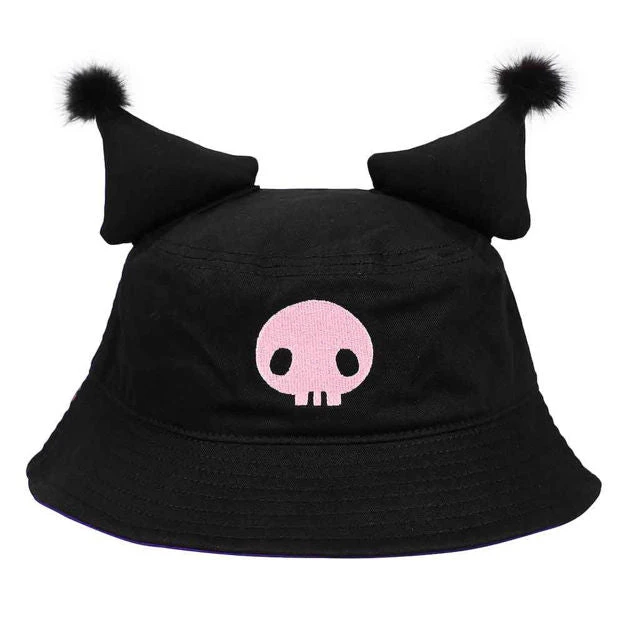 Kuromi 3D Cosplay Bucket Hat 3 Kuromi 3D Cosplay Bucket Hat