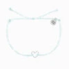 Disney Pura Vida Winter Fresh String Cord Bracelet With Silver Mickey Charm -Fashion Accessories Store 10 BRPK1501 WINF