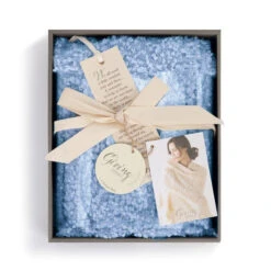 Light Blue Giving Shawl By Demdaco Giving Collection
