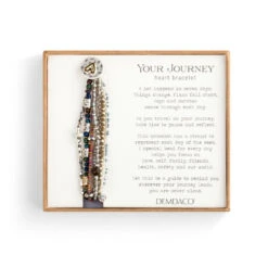 Your Journey Bray Beaded Love Heart Bracelet