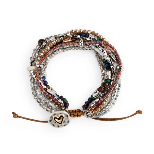 Your Journey Bray Beaded Love Heart Bracelet - Image 2