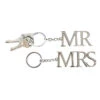 MR & MRS Silver Keychain Set Of 2 -Fashion Accessories Store 10132