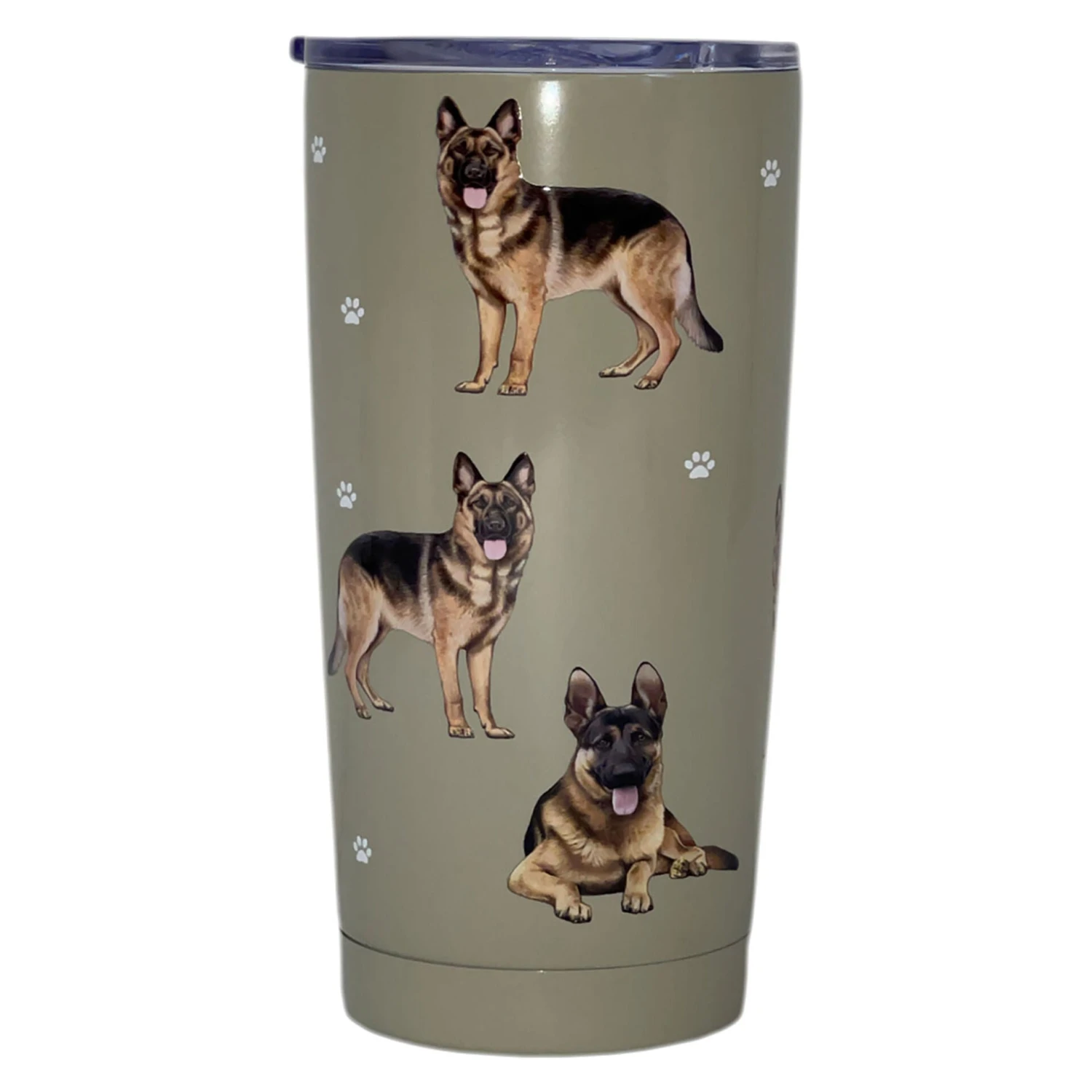 German Shepherd Stainless Steel 16 Oz. Tumbler 3 German Shepherd Stainless Steel 16 Oz. Tumbler