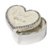 Rhinestone Ivory Enamel Grandma Keepsake Heart Box -Fashion Accessories Store 13989