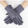 Vegan Faux Leather Gray Gloves With Outseam Cross Stitch Details BUY 1 GET 1 FREE -Fashion Accessories Store 14 52 32 GL12334 GY 2 small 5d82d40f 06f3 4dd2 88ac c85c6612f571