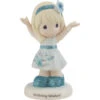Precious Moments Birthday Wishes! Blonde Hair/Light Skin Figurine -Fashion Accessories Store 216003