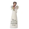 Bright Blessings 5.25" Angel Figurine With Colorful Flower Bouquet Nana You Have A Way Of Brightening My Day! -Fashion Accessories Store 231 13585