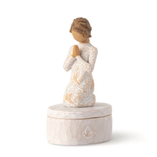 Demdaco Willow Tree Prayer Of Peace Keepsake Box
