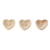 Mud Pie Wooden Heart Trinket Tray With Sentiment -Fashion Accessories Store 41260018