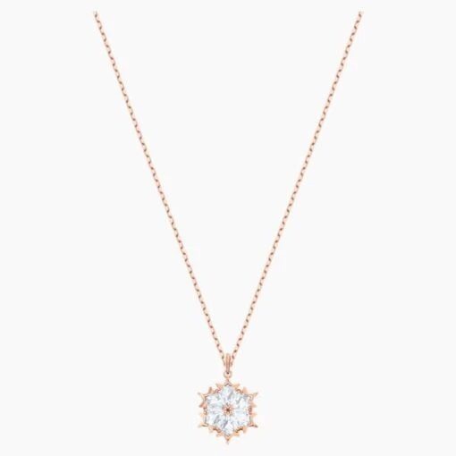 Swarovski Magic Pendant White Rose-gold Tone Plated