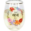 Best Mom Ever Stemless Wine Glass 18 Oz. -Fashion Accessories Store 57009