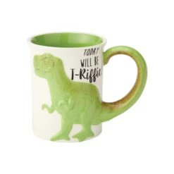 Today Will Be T-Riffic T-Rex Sculpted Mug