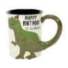 Happy Birthday To You Old Dinosaur Sculpted T-Rex Mug -Fashion Accessories Store 6009288