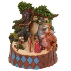 Disney Jim Shore The Jungle Book Carved By Heart Figurine