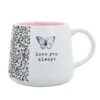 Love You Always 18 Oz. Butterfly Mug -Fashion Accessories Store 62105