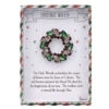Christmas Wreath Story Pin -Fashion Accessories Store 66533