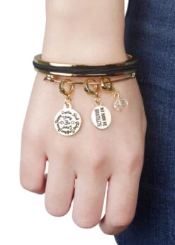 My Hair Tie Charm Bracelet With Gift Box -Fashion Accessories Store 68231 F 3