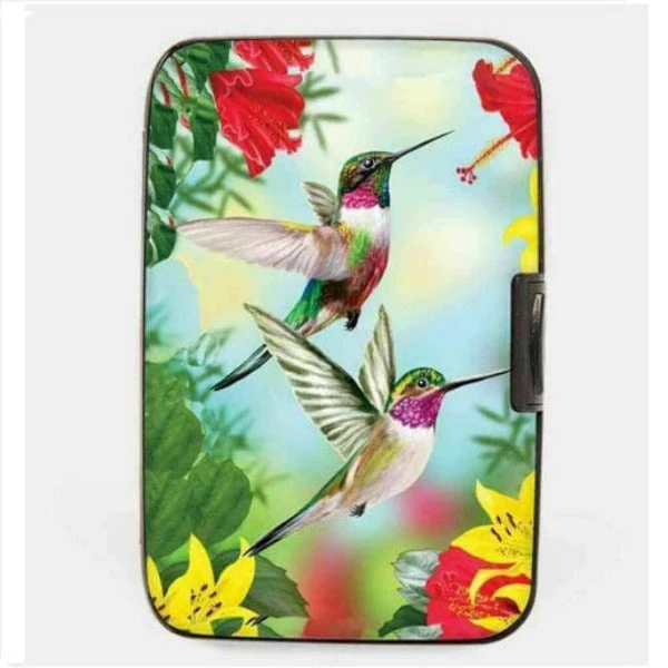 Hummingbird Red RFID Armored Wallet 3 Hummingbird Red RFID Armored Wallet