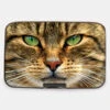Green Eye Cat RFID Armored Wallet