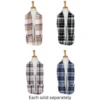 Basic Ultra Plaid Heated Scarf - Asst. -Fashion Accessories Store 73877 F