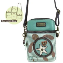 Chala Cellphone Crossbody Handbag SEA TURTLE