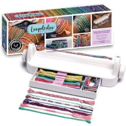 Loopdedoo DIY Friendship Bracelet Making Craft Kit