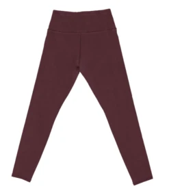 Britt's Knits® Basics Seamless Fleece-Lined Leggings In Black, Burgundy Red, Gray, And Navy -Fashion Accessories Store BKFLG U24 2burgundy