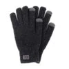 Frontier Men's Texting Tip Knit Gloves Black BUY 1 GET 1 FREE -Fashion Accessories Store BKMGLV2 BLK