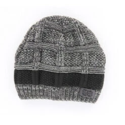 Frontier Men's Knit Beanie Hat Gray