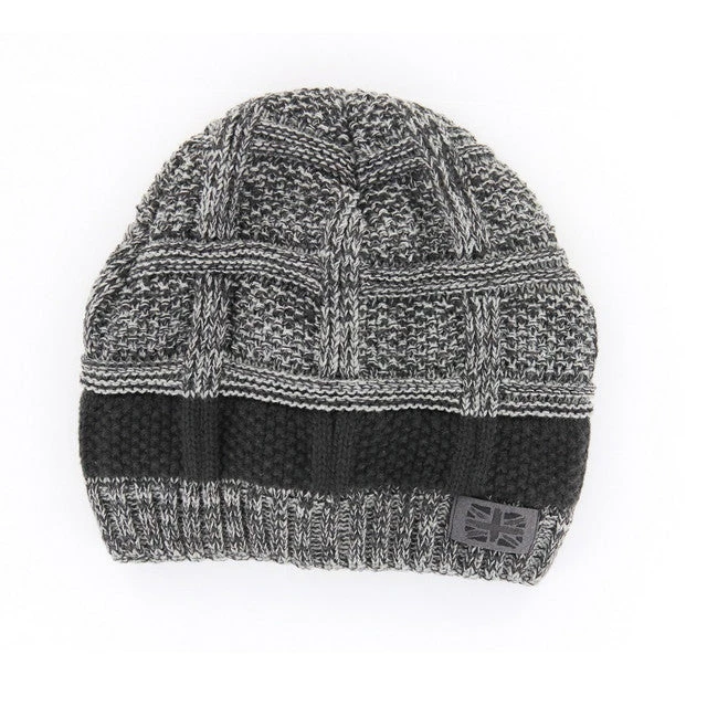 Frontier Men's Knit Beanie Hat Gray 3 Frontier Men's Knit Beanie Hat Gray