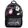 The Nightmare Before Christmas Jack & Sally Mix Block Backpack -Fashion Accessories Store BPA09SQNBC00PP00