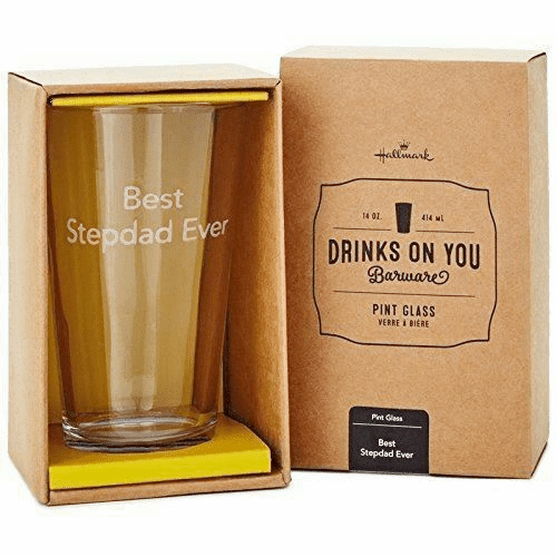 Hallmark Best Step Dad Ever Pint Glass 3 Hallmark Best Step Dad Ever Pint Glass