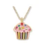Sparkling Cupcake Pendant -Fashion Accessories Store CUPBX PNK