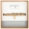 Demdaco Hope & Healing Wrapped In Prayer 2-in-1 Necklace Bracelet -Fashion Accessories Store Cross Charm GoldBeads 2in1 NecklaceBracelet 1005012887 02