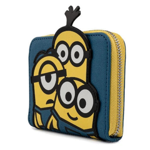 Loungefly Minions Triple Minion Bello Zip Around Wallet - Image 2
