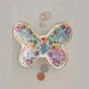 Floral Mosaic Butterfly Shaped Trinket Bowl -Fashion Accessories Store DSH169