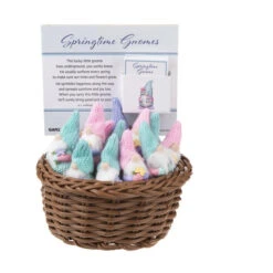 Pastel Springtime Gnome Pocket Token Figurine -Fashion Accessories Store EA17141 3