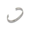 "Stressed But Blessed" Silver Embracelet -Fashion Accessories Store EMB STRESSEDBB