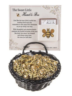 Token Charm The Sweet Little Bumble Bee -Fashion Accessories Store ER61917 3