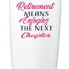 Retire Inspire Dream Indulge 30 Oz Stainless Steel White Travel Tumbler -Fashion Accessories Store ESSTUMW 4