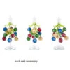 8" Glass Christmas Tree With Ornaments -Fashion Accessories Store EX26438 8d6ce38a 3af3 489a a291 065585acd4fb