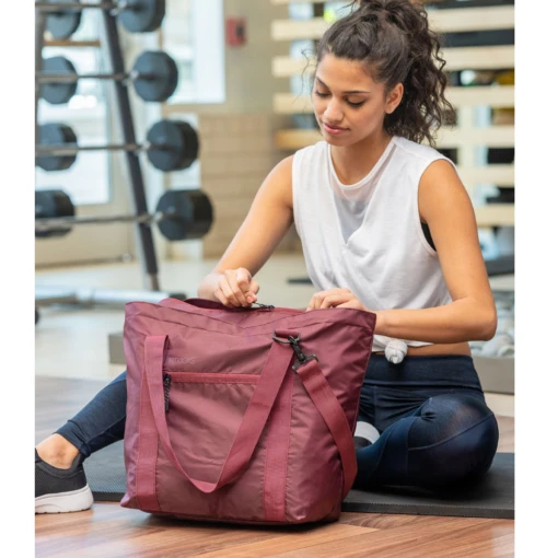 FITKICKS® Hideaway Foldable Packable Duffle Bag For Travel - Image 3