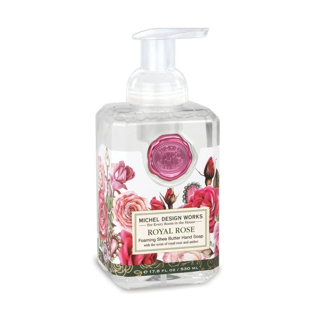 Michel Design Works Royal Rose Foaming Hand Soap 3 Michel Design Works Royal Rose Foaming Hand Soap
