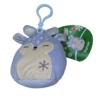 Christmas Squishmallow Farryn The Purple Fawn With Snowflake 3.5" Clip Stuffed Plush By Kelly Toy -Fashion Accessories Store Farryn
