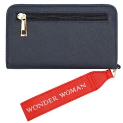 Wonder Woman Faux Leather Phone Wallet Wristlet -Fashion Accessories Store GW9NT0DCO00PP00 3
