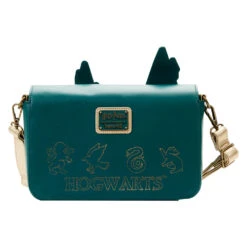 Loungefly Harry Potter Golden Hogwarts Castle Crossbody Bag -Fashion Accessories Store HPTB0193 2