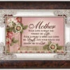 Mother Your Love Has Formed My Life Burlwood Jewelry Music Box Plays Wind Beneath My Wings -Fashion Accessories Store IMB42