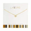Gold CZ Starburst Layers Necklace -Fashion Accessories Store LAY 47G ddbd36b4 5093 4c31 8a27 2eb31aba8805