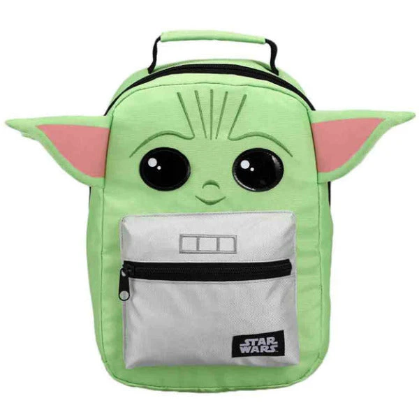 Star Wars The Mandalorian Baby Yoda Grogu Insulated Lunch Tote 3 Star Wars The Mandalorian Baby Yoda Grogu Insulated Lunch Tote