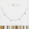 Silver Decorative Disc Layers Necklace -Fashion Accessories Store Lay 501S 893c7466 3a7e 4409 9dd5 64e89b346fd0